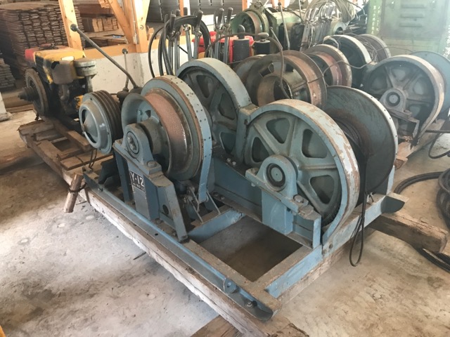 委託販売で販売価格が80万円以上アップしたイワフジ工業の集材機