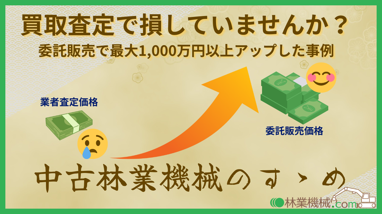 買取査定で損していませんか？　委託販売で最大1,000万円以上アップした事例