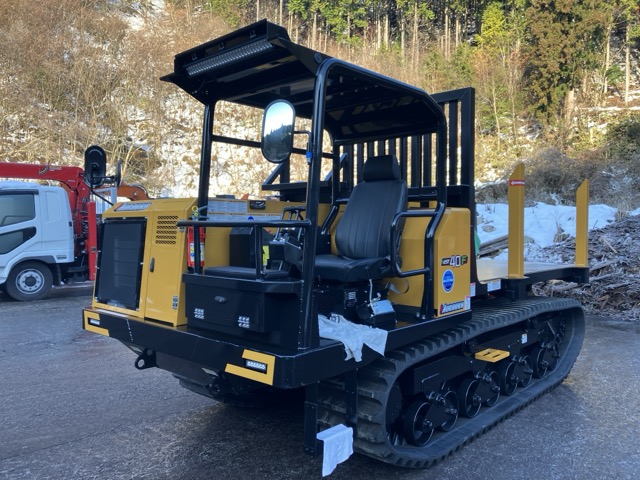 【納車事例】諸岡 MST-40F｜アドブルー不要の4tフォワーダを岡山県津山市へ納入！狭い現場でも活躍する新型機